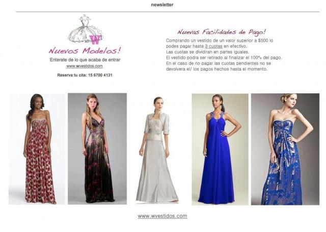 W - Vestidos  | Casamientos Online