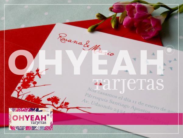 Ohyeah Tarjetas! | Casamientos Online