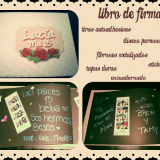 Libro de firmas súper original para tu fiesta!!!!