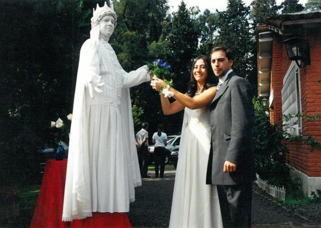 Personaje Estatua Viviente | Casamientos Online