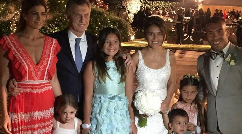 Casamiento Carlos Tevez y Vanesa Mansilla