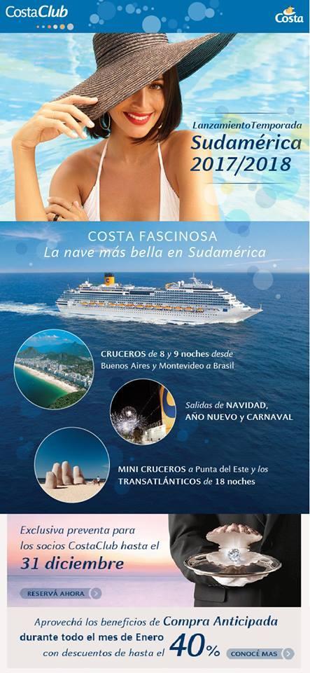 Costa Cruceros -2017 2018 - Zanzibar viajes y turismo