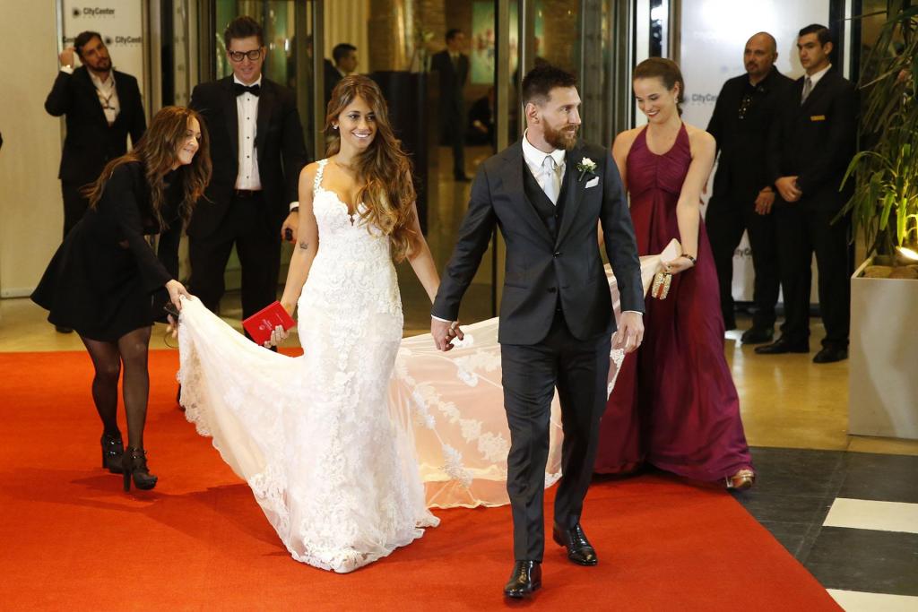 Felicitamos a Lionel Messi y Anotnela Roccuzzo!