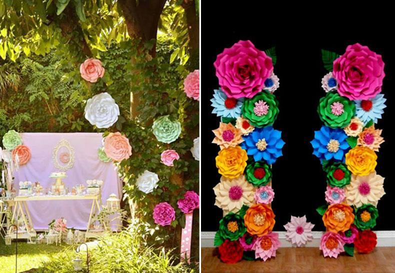 ideas para decorar el casamiento con flores. ambientaciones de celina o