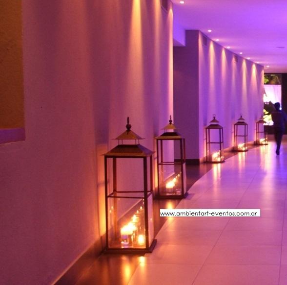 Velas . faroles ....