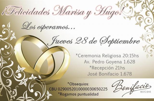 Bonifacio RESTO BAR (Salones para Civiles) | Casamientos Online