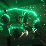 ILMINACION LED Y SET DE BOLAS