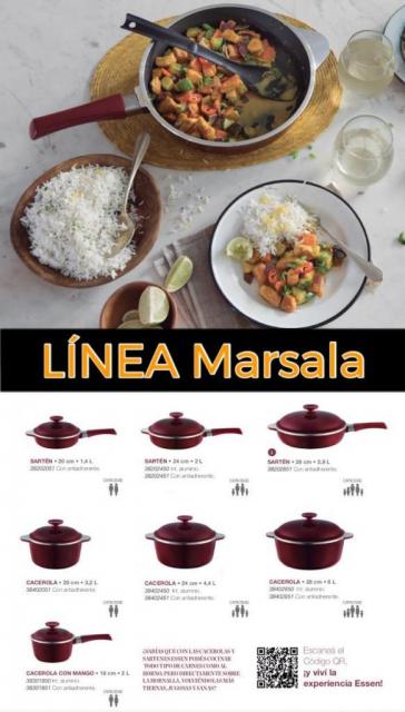 Coleccion Essen Linea Marsala | Casamientos Online
