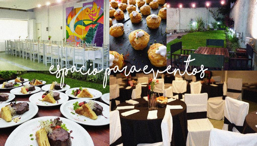 El jardín - Azul Marino