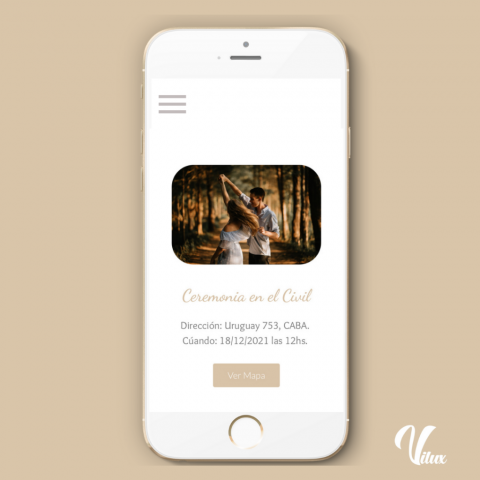 Vilux Invitaciones Digitales (Souvenirs) | Casamientos Online