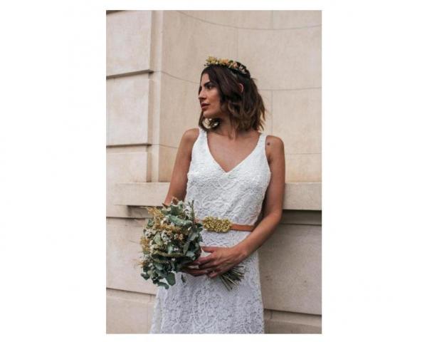 Vestido Ana - Frente | Casamientos Online