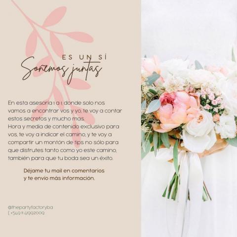 The party factory - División Wedding planner (Wedding Planners)