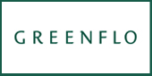 Logo GREEN FLO. The Flower Shop