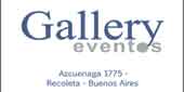 Logo Gallery eventos Recoleta