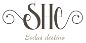 Logo SHe Bodas destino