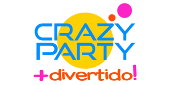 Logo Crazy Party +divertido!